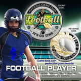 Sports Football Official Game Challenge Coin