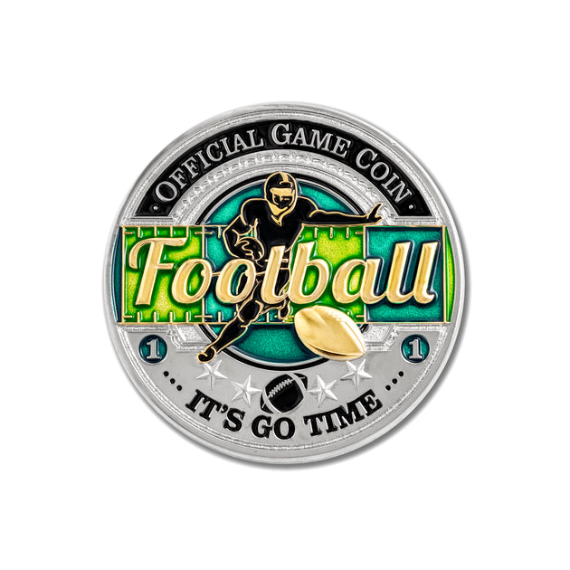 Sports Football Official Game Challenge Coin