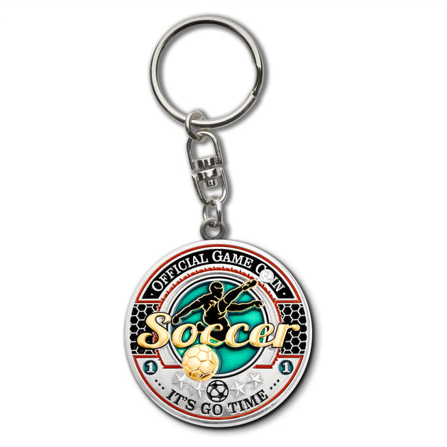 Sports Soccer Official Game Key Chain
