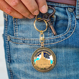 LDS Deseret Peak Temple Key Chain