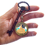 LDS Deseret Peak Temple Key Chain