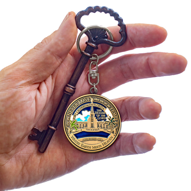 Fort Lauderdale LDS Temple Key Chain