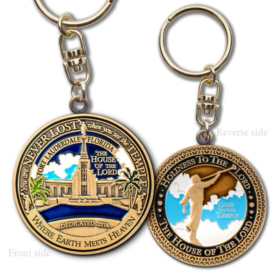 Fort Lauderdale LDS Temple Key Chain