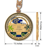 Lāʻie Hawaii LDS Temple Key Chain