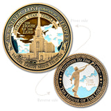 Syracuse Utah LDS Temple Medallion - Tin Gift Box