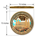 Washington DC LDS Temple Medallion - Tin Gift Set