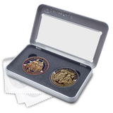 Armor of God and Prayer Challenge Coin set