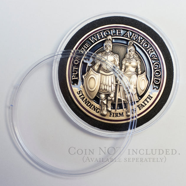 Clear Acrylic Coin Capsule