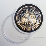 Clear Acrylic Coin Capsule