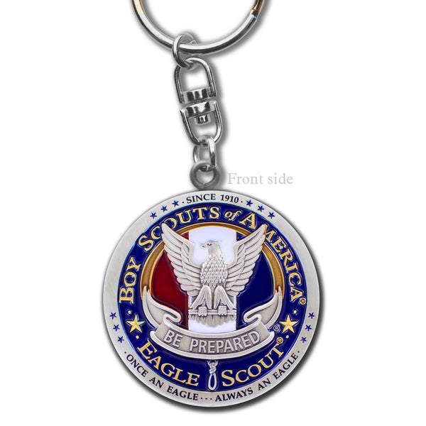 Eagle Scout Key Chain BSA Coin Keytag Armor Coin