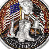 Last Alarm Fallen Firefighter Challenge Coin