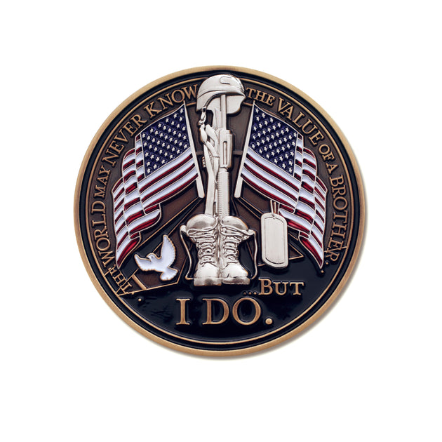 Fallen Hero Flag Coin