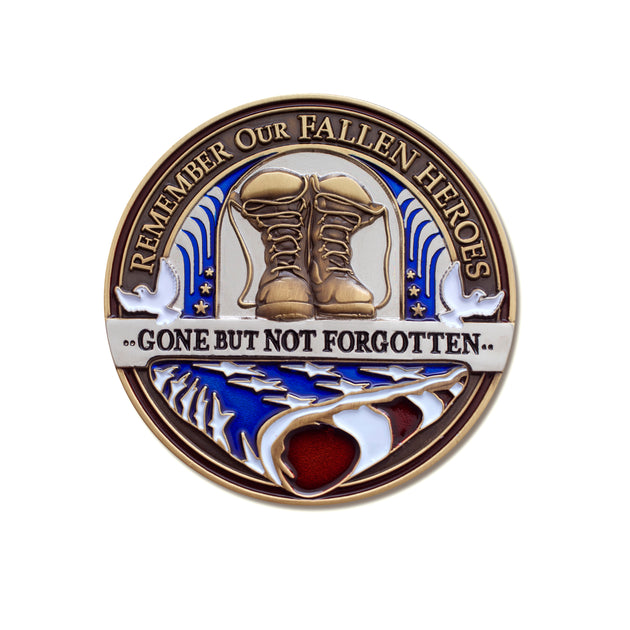 Fallen Hero Memorial Flag Coin