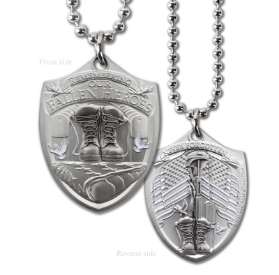 Fallen Hero Military Style Dogtag