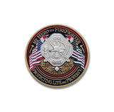 Firefighter Flag Coin
