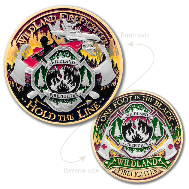 Wildland Firefighter coin