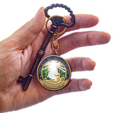 Joseph Smith First Vision Key Chain Medallion - Sacred Grove