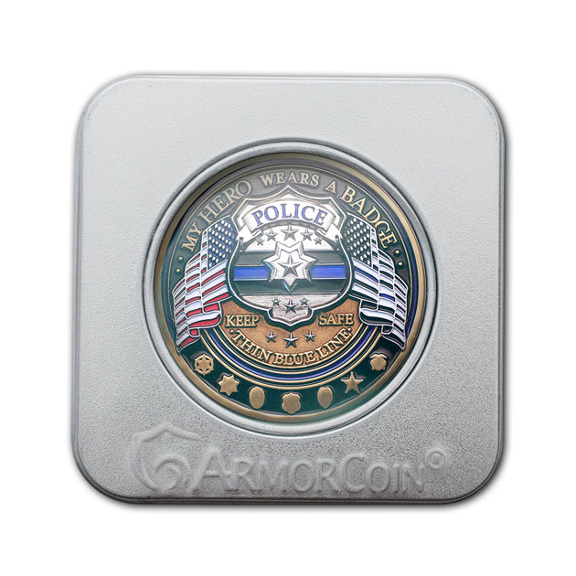 Police Appreciation Coin Box