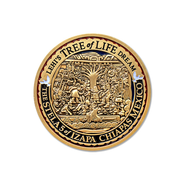 Lehi's Dream Tree of Life in Mesoamerica Medallion Coin