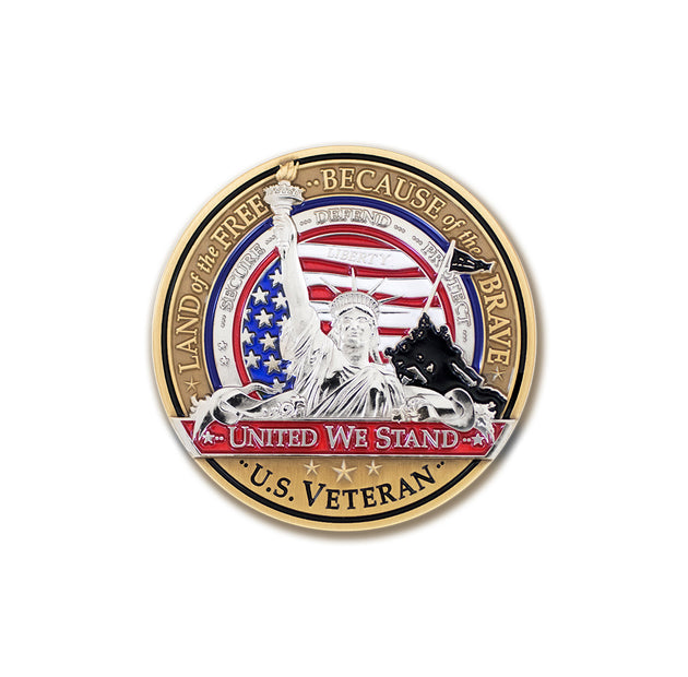 Lady Liberty Veteran Coin