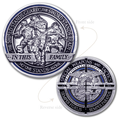 SWAT Team Challenge Coin