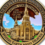 Temple Layton Utah LDS Medallion