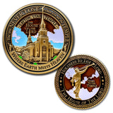 Temple Layton Utah LDS Medallion