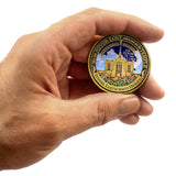 Temple Ogden Utah LDS Medallions in Deluxe Display Tin Box - 2 coin set with bonus polishing cloth