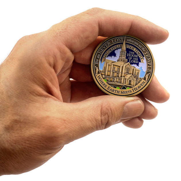 Temple Taylorsville Utah LDS Medallion