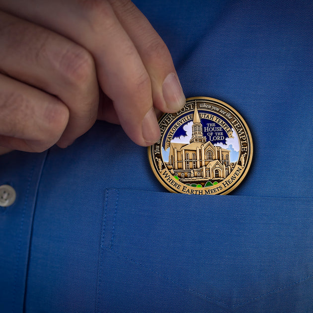 Temple Taylorsville Utah LDS Medallion