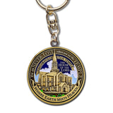 Temple Taylorsville Utah LDS Medallion Gift Key Chain