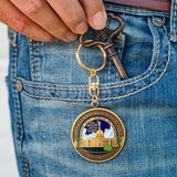 Temple Tucson Arizona LDS Medallion Gift Key Chain