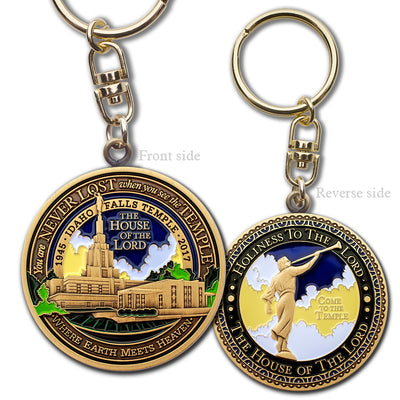 Idaho Falls Temple Key Chain