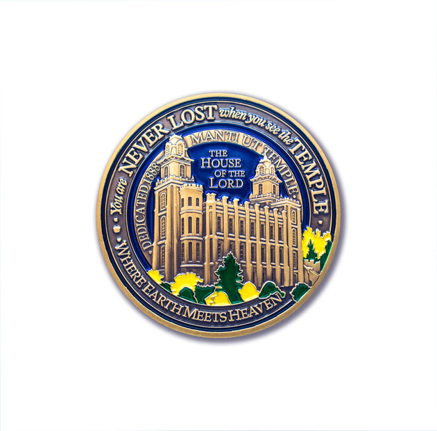 Manti Temple Coin