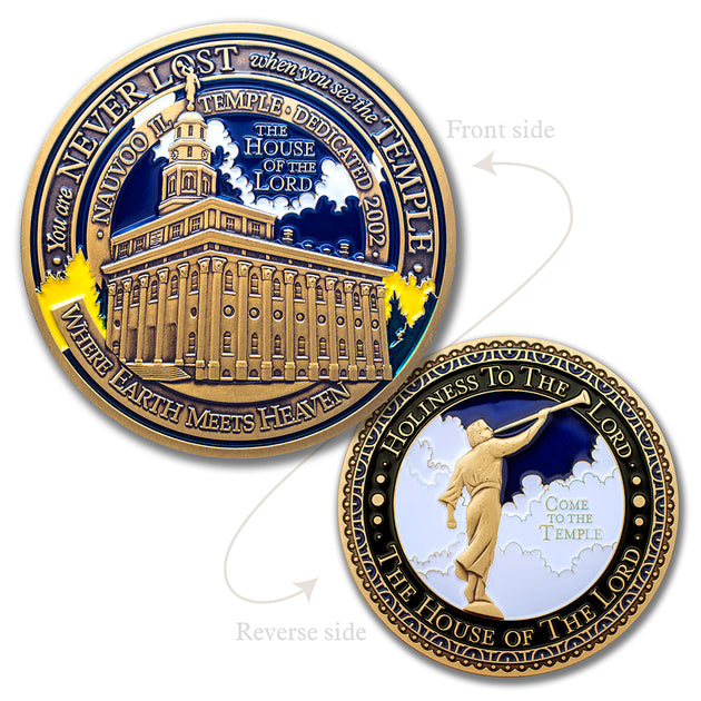 Nauvoo Temple Medallion