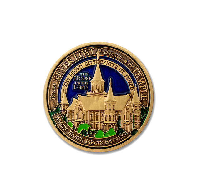 Provo City Temple Token