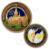 Provo City Temple Medallion