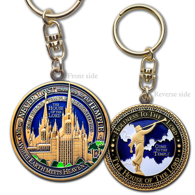 San Diego Temple Key Chain