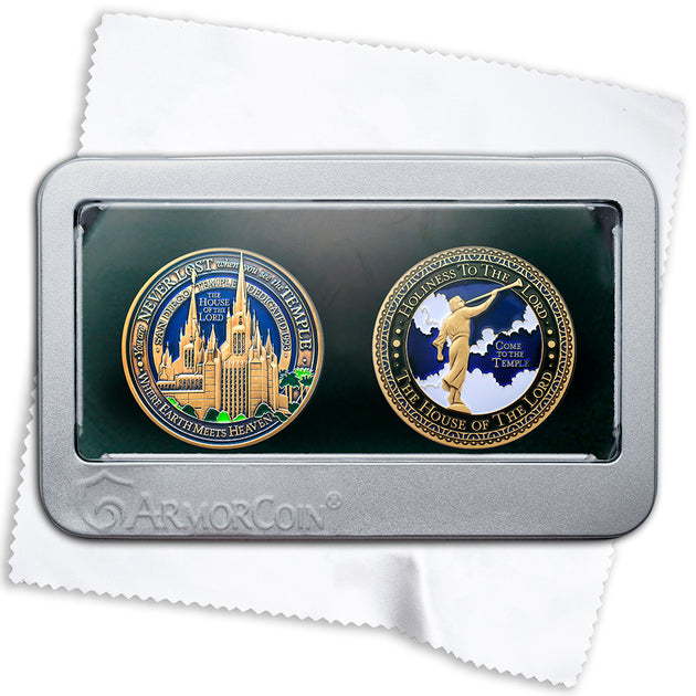 San Diego Temple Coin Set