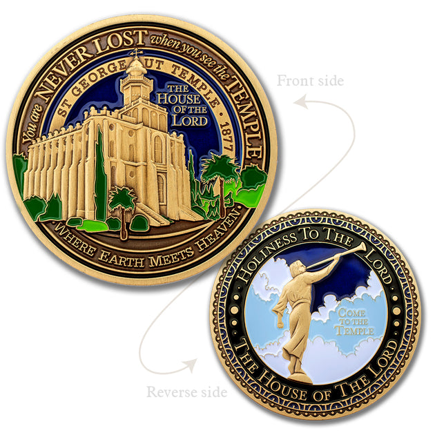 Saint George UT Temple Medallion