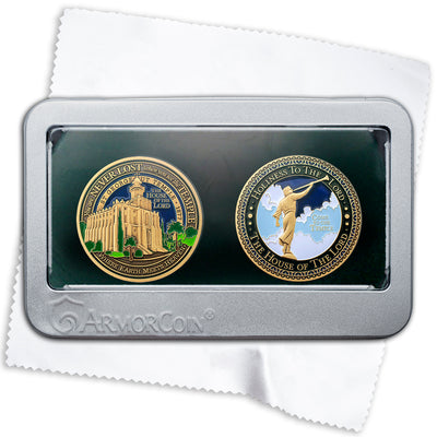 Saint George Temple Double Medallion Gift Set