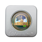 Tucson AZ Temple Gift Medallion Tin Box