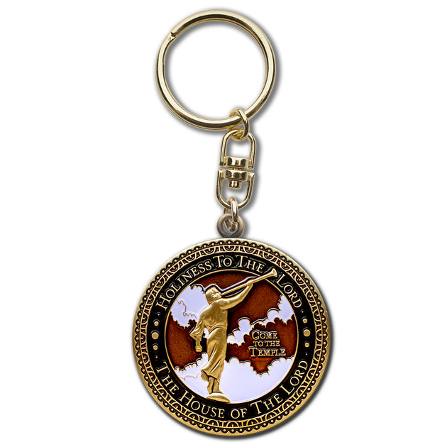 Temple Taylorsville Utah LDS Medallion Gift Key Chain