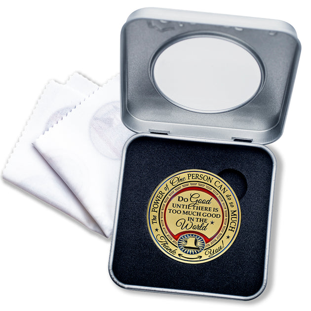 Emblem of Gratitude Gift Medallion Box