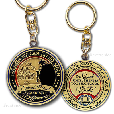 Power of One gift key chain