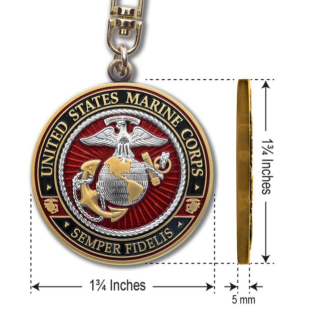 United States Marines Key Chain