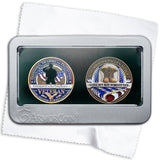 Fallen Hero and Veteran double coin gift set