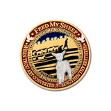 Come Follow Me - Feed My Sheep Medallion - Tin Box Gift