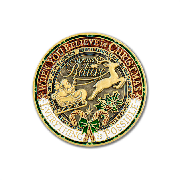 Santa Claus - Always Believe Commemorative Coin