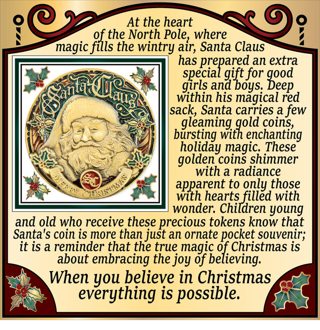 Santa Claus - Always Believe Key Chain